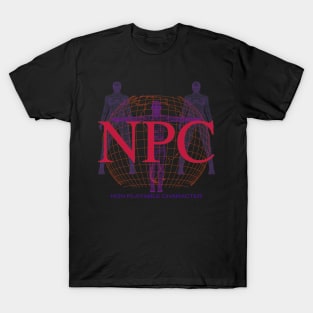 NPC - Retro Y2K Computer Graphic (non playable character) 2 T-Shirt